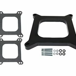 Hot Sale ???? Carburetor Spacer Kit, Holley & AFB 4BBL 1/2" Open Port With Gaskets & Hardware (Phenolic) ????
