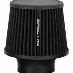 Outlet ⌛ Universal Clamp-On Air Filter: High Performance, Washable Filter: Round Tapered; 3 In (76 Mm) Flange ID; 6.5 In (165 Mm) Height; 6 In (152 Mm) Base; 4.75 In (121 Mm) Top, SPE-9131, Black ⌛