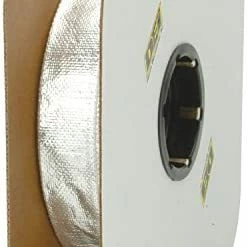 Promo ???? Design Engineering 010418 Heat Sheath 1/2" I.D. X 3ft Aluminized Sleeving For Ultimate Hi-Temp Protection ???? -Hella Shop 412 oBNDbxL. AC