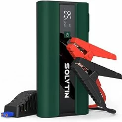 Best reviews of ???? S6 Pro Jump Starter 2000A Peak, Portable Car Jump Starter For Up To 8L Gas And 6L Diesel, 12V Battery Booster Pack With LCD Display, Jumper Cables, PD30W Type-C Port, QC3.0, LED Light Midnight Green ???? -Hella Shop 4126aXFGf5L. AC