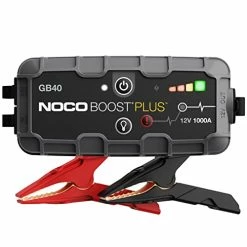 Cheapest ⌛ Boost Plus GB40 1000 Amp 12-Volt UltraSafe Lithium Jump Starter Box, Car Battery Booster Pack, Portable Power Bank Charger, And Jumper Cables For Up To 6-Liter Gasoline And 3-Liter Diesel Engines ✔️