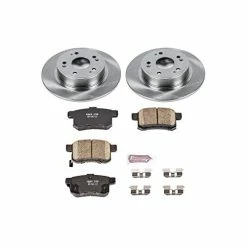 Budget ???? Power Stop KOE5368 Autospecialty Rear Replacement Brake Kit-OE Brake Rotors & Ceramic Brake Pads ???? -Hella Shop 414fymOnsqL