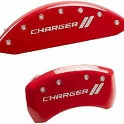 Top 10 ???? MGP Caliper Covers 12162SCH1RD Red Brake Covers Fits 2011-2020 Dodge Charger (Dual Piston Front Caliper) Engraved With Charger // (Front/Rear Covers; Set Of 4) ???? -Hella Shop 415zYQYTcRL. AC