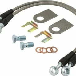 Budget ???? Allstar ALL42032 Stainless Steel Brake Hose Kit For GM Metric Brake Vehicles ????