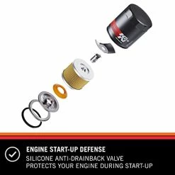 Hot Sale ???? K&N Premium Oil Filter: Designed To Protect Your Engine: Fits Select CHEVROLET/GMC/BUICK/CADILLAC Vehicle Models (See Product Description For Full List Of Compatible Vehicles), PS-2006 ????