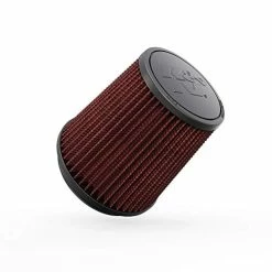 Flash Sale ???? Universal Clamp-On Air Intake Filter: High Performance, Premium Washable, Replacement Filter: Flange Diameter: 4.5 In, Filter Height: 6 In, Flange L: 0.625 In, Shape: Round Tapered, RU-4740, Black ????