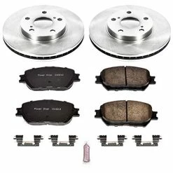 Hot Sale ???? Power Stop KOE1064 Autospecialty Front Replacement Brake Kit-OE Brake Rotors & Ceramic Brake Pads ???? -Hella Shop 41BwdRk10WL