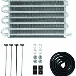 Hot Sale ❤️ Mishimoto Universal Transmission Fluid Cooler, 12" X 7.5" X 0.75" ???? -Hella Shop 41E5 KAKrDL. AC