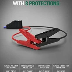 Best reviews of ???? S6 Pro Jump Starter 2000A Peak, Portable Car Jump Starter For Up To 8L Gas And 6L Diesel, 12V Battery Booster Pack With LCD Display, Jumper Cables, PD30W Type-C Port, QC3.0, LED Light Midnight Green ???? -Hella Shop 41Q74UXa1sL