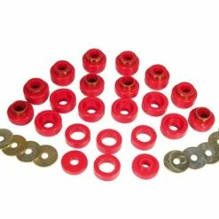 Outlet ???? Prothane (1-105) 87-96 Jeep Wrangler Body Mount - Red ❤️