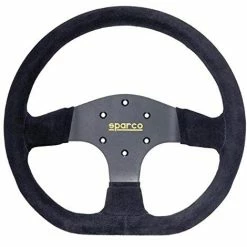 Flash Sale ???? Sparco 015R353PSN Suede Steering Wheel ????