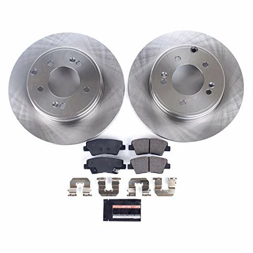 New ???? Power Stop Rear KOE5381 Stock Replacement Brake Pad And Rotor Kit Autospecialty ???? 3 New ???? Power Stop Rear KOE5381 Stock Replacement Brake Pad And Rotor Kit Autospecialty ???? - Image 3