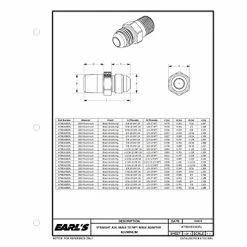 Cheap ???? AT981666ERL Black Ano St -6 To 3/8 NPT Adpt ⌛