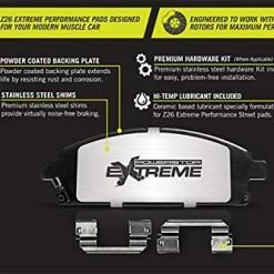 Best Sale ???? Front Z26-1405 Z26 Extreme Performance Carbon-Ceramic Brake Pad ????