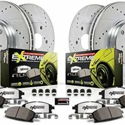 Best reviews of ???? K2853-26 Front And Rear Z26 Carbon Fiber Brake Pads With Drilled & Slotted Brake Rotors Ki ???? -Hella Shop 51823DPiO L. AC