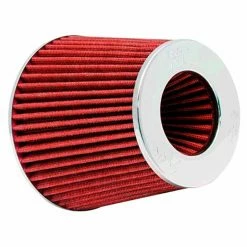 Discount ???? Universal Clamp-On Air Intake Filter: High Performance Premium, Washable, Replacement Filter: Flange Diameter: 4 In, Filter Height: 5.5 In, Flange Length: 1.125 In, Shape: Round Tapered, RG-1001RD ????