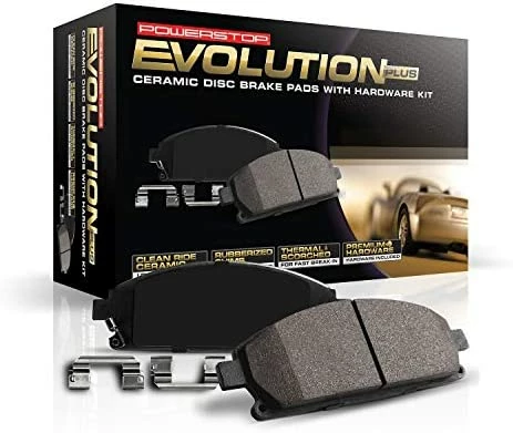 Outlet ???? Power Stop 17-1697, Z17 Front Ceramic Brake Pads With Hardware ???? 5 Outlet ???? Power Stop 17-1697, Z17 Front Ceramic Brake Pads With Hardware ???? - Image 5