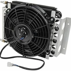 Promo ???? Derale 13700 Electra-Cool Remote Cooler,Black ✔️ -Hella Shop 51HIF7PgbmL