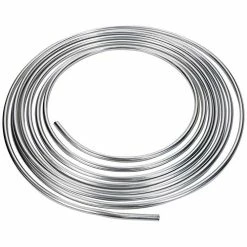 Flash Sale ⌛ ALL40180 3/8" Diameter 25' Aluminum Coiled Tubing Fuel Line ????