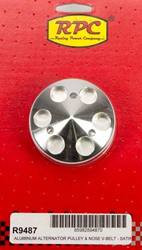 Top 10 ???? Racing Power Company R9487 Satin Single Groove Alternator Pulley For Small Block Chevy ???? 1 Top 10 ???? Racing Power Company R9487 Satin Single Groove Alternator Pulley For Small Block Chevy ????