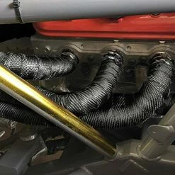 Coupon ???? Design Engineering 010003 Black Titanium 2" X 50' Exhaust Heat Wrap With LR Technology ???? -Hella Shop 51KKDX3n9cL