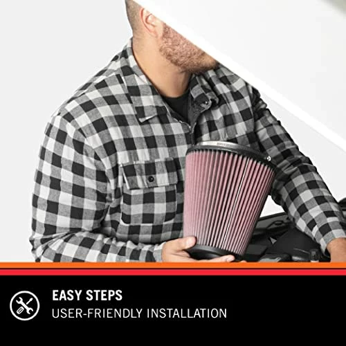 Top 10 ???? Universal Clamp-On Air Intake Filter: High Performance, Premium, Washable, Replacement Filter: Flange Diameter: 6 In, Filter Height: 6 In, Flange Length: 0.625 In, Shape: Round Tapered, RF-1048 ✨ 2 Top 10 ???? Universal Clamp-On Air Intake Filter: High Performance, Premium, Washable, Replacement Filter: Flange Diameter: 6 In, Filter Height: 6 In, Flange Length: 0.625 In, Shape: Round Tapered, RF-1048 ✨ - Image 2