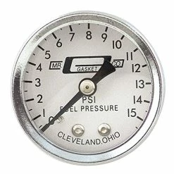 New ???? Mr. Gasket 1561 Fuel Pressure Gauge 1.500 In ????