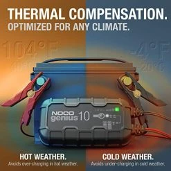 Cheap ❤️ GENIUS10, 10-Amp Automatic Smart Charger, 6V And 12V Portable Automotive Car Battery Charger, Battery Maintainer, Trickle Charger And Battery Desulfator With Temperature Compensation ???? 8 Cheap ❤️ GENIUS10, 10-Amp Automatic Smart Charger, 6V And 12V Portable Automotive Car Battery Charger, Battery Maintainer, Trickle Charger And Battery Desulfator With Temperature Compensation ???? -Hella Shop 51wTEsDKhuL